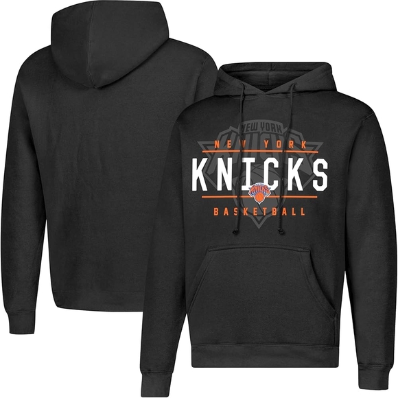 New York Knicks Super Soft Get Right Basketball Hoodie, Black - Picture 1 of 4